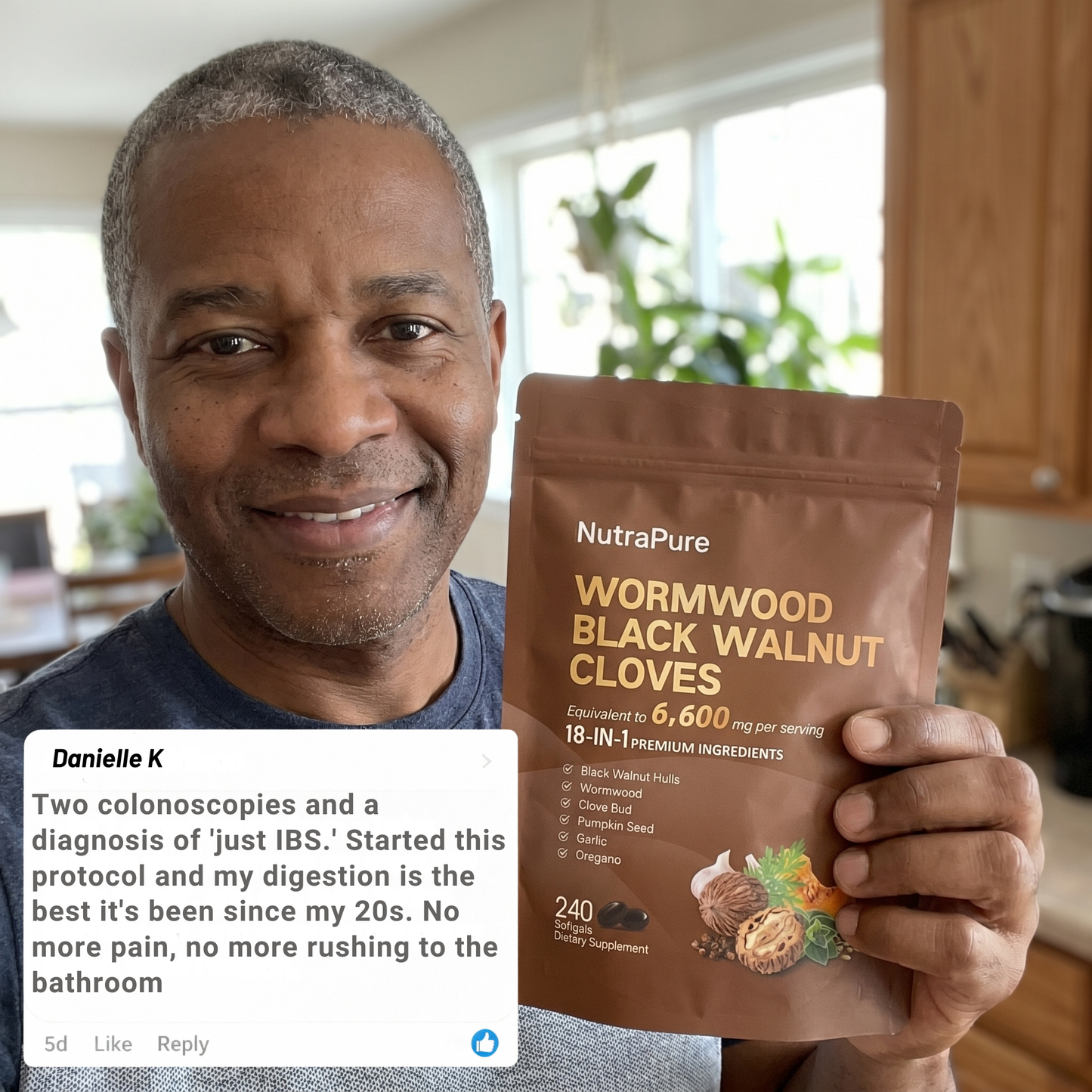 Black Walnut Wormwood Capsules