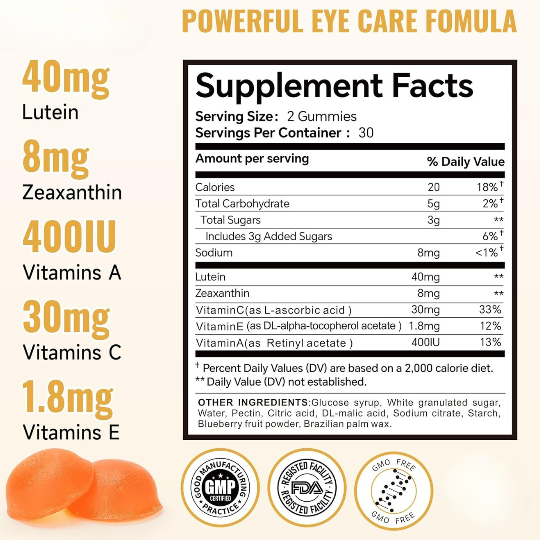 Lutein Eye Support Gummies