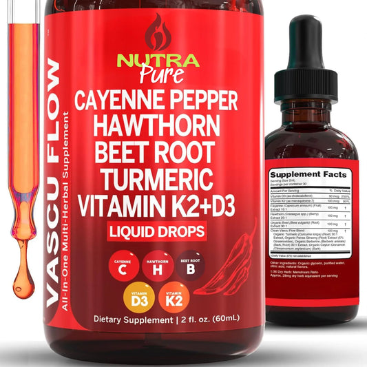 Cayenne Pepper Supplement Liquid Drops
