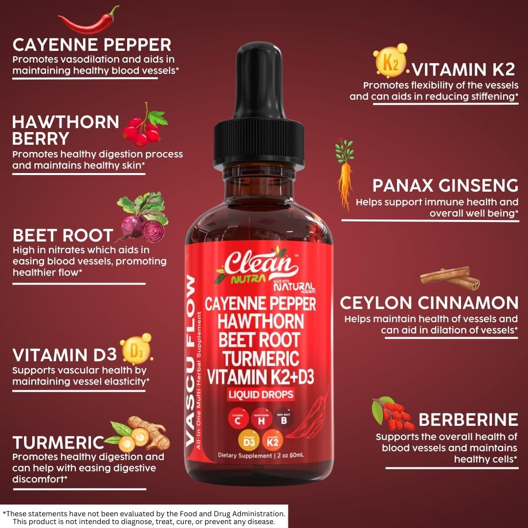 Cayenne Pepper Supplement Liquid Drops