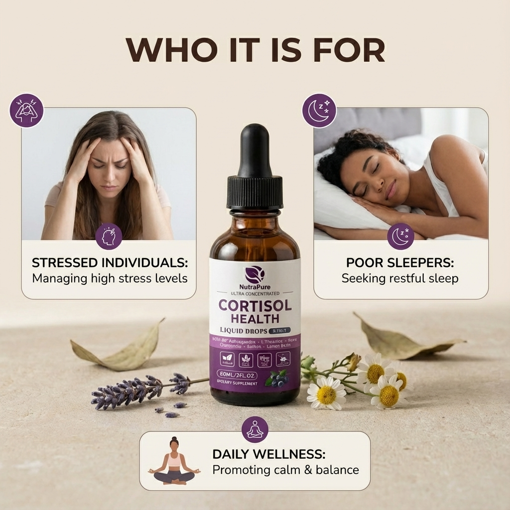 Cortisol Support Liquid Drops