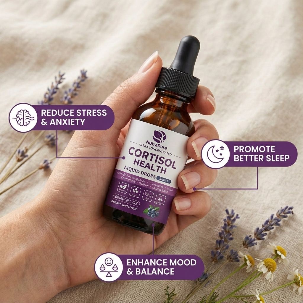 Cortisol Support Liquid Drops