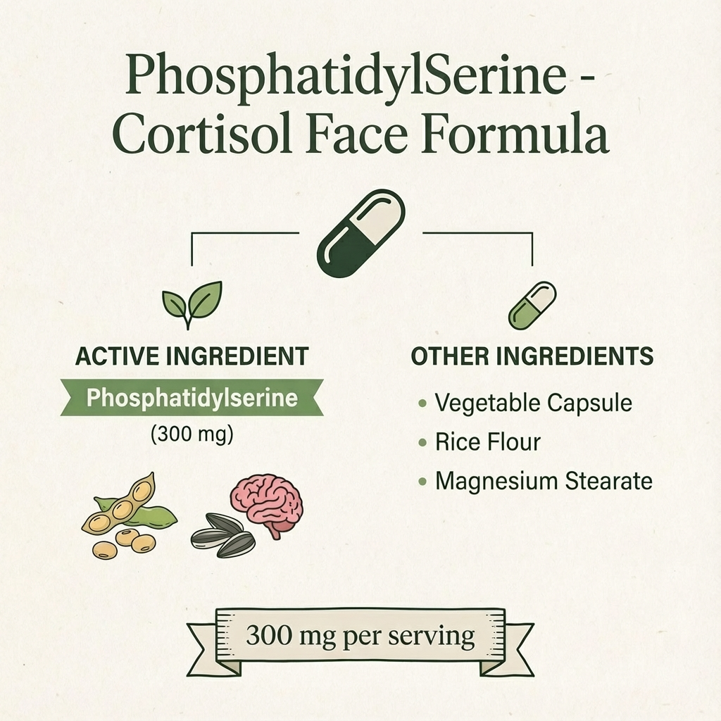 PhosphatidylSerine - Cortisol Face Formula