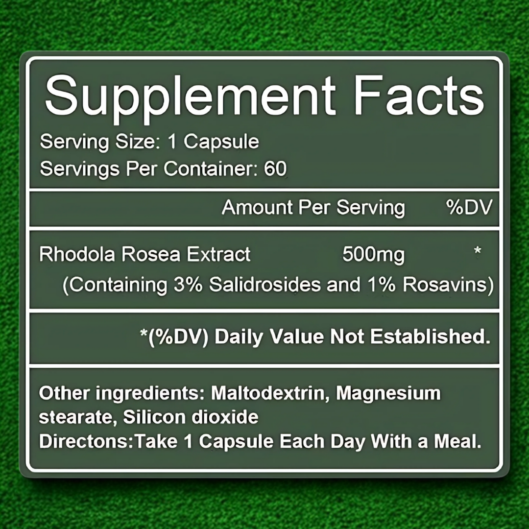 NutraPure Rhodiola Rosea Elite