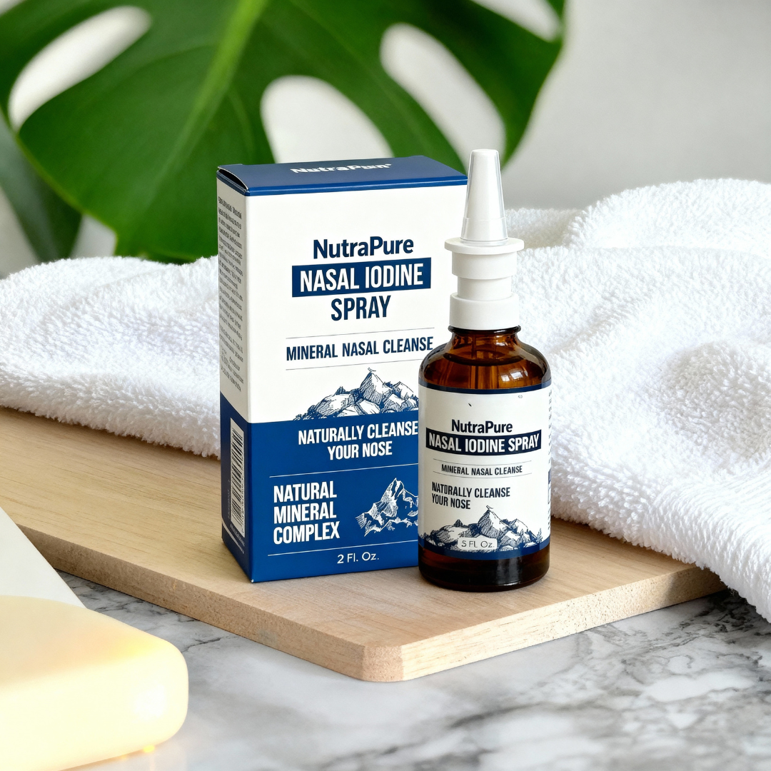 Flu Prevention Iodine Spray - 150+ Sprays