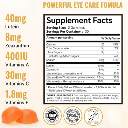 Lutein Eye Support Gummies
