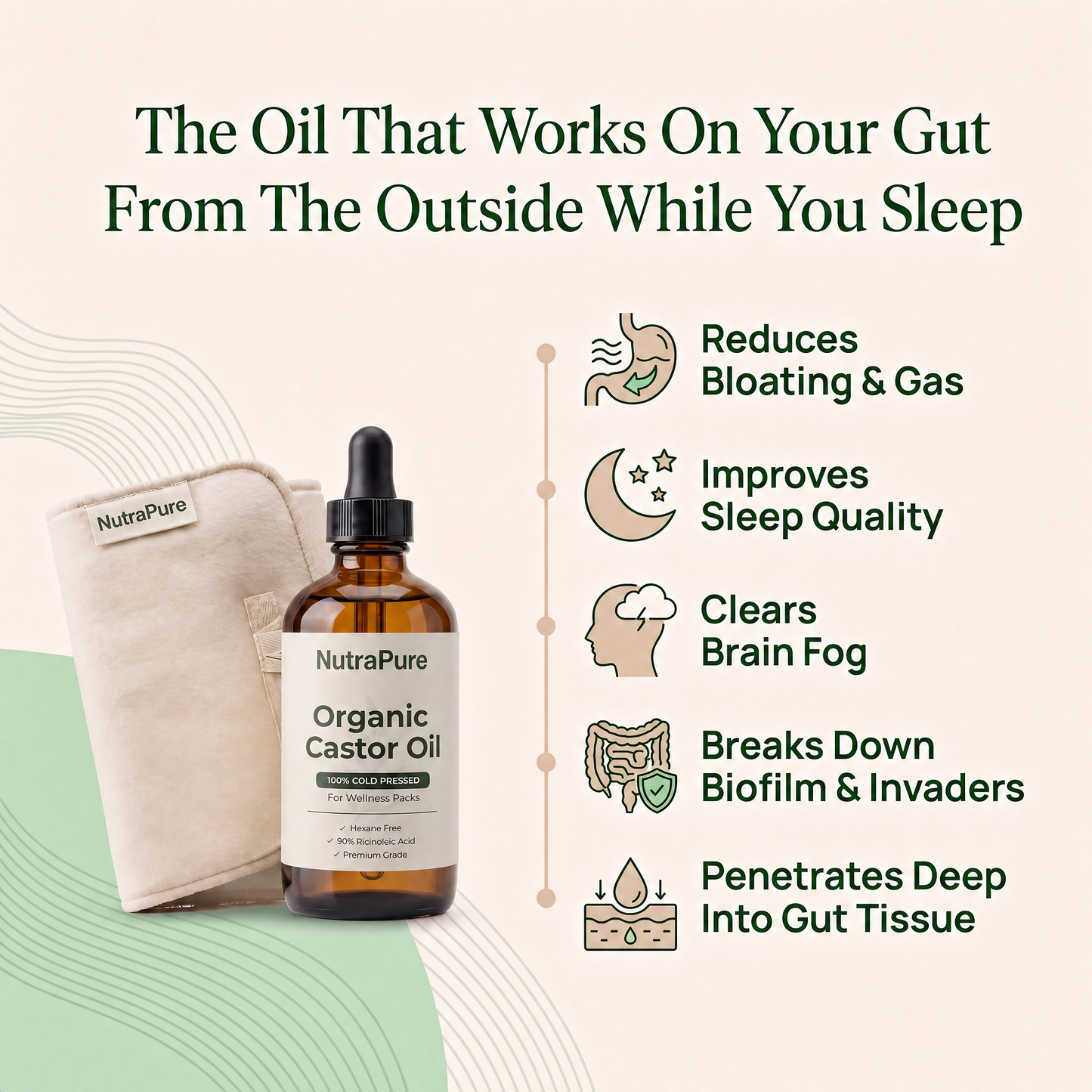 Organic Castor Oil Detox Kit