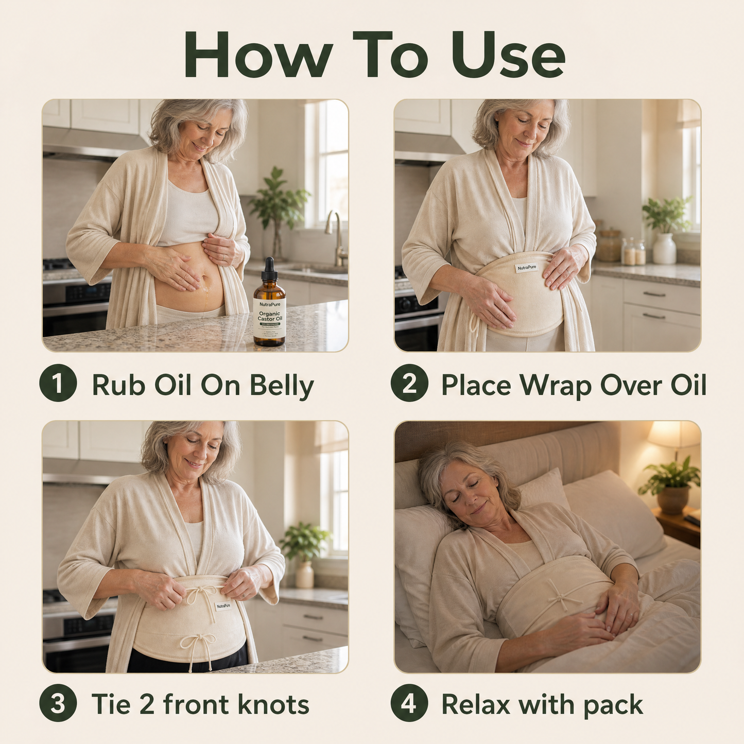 Organic Castor Oil Detox Kit