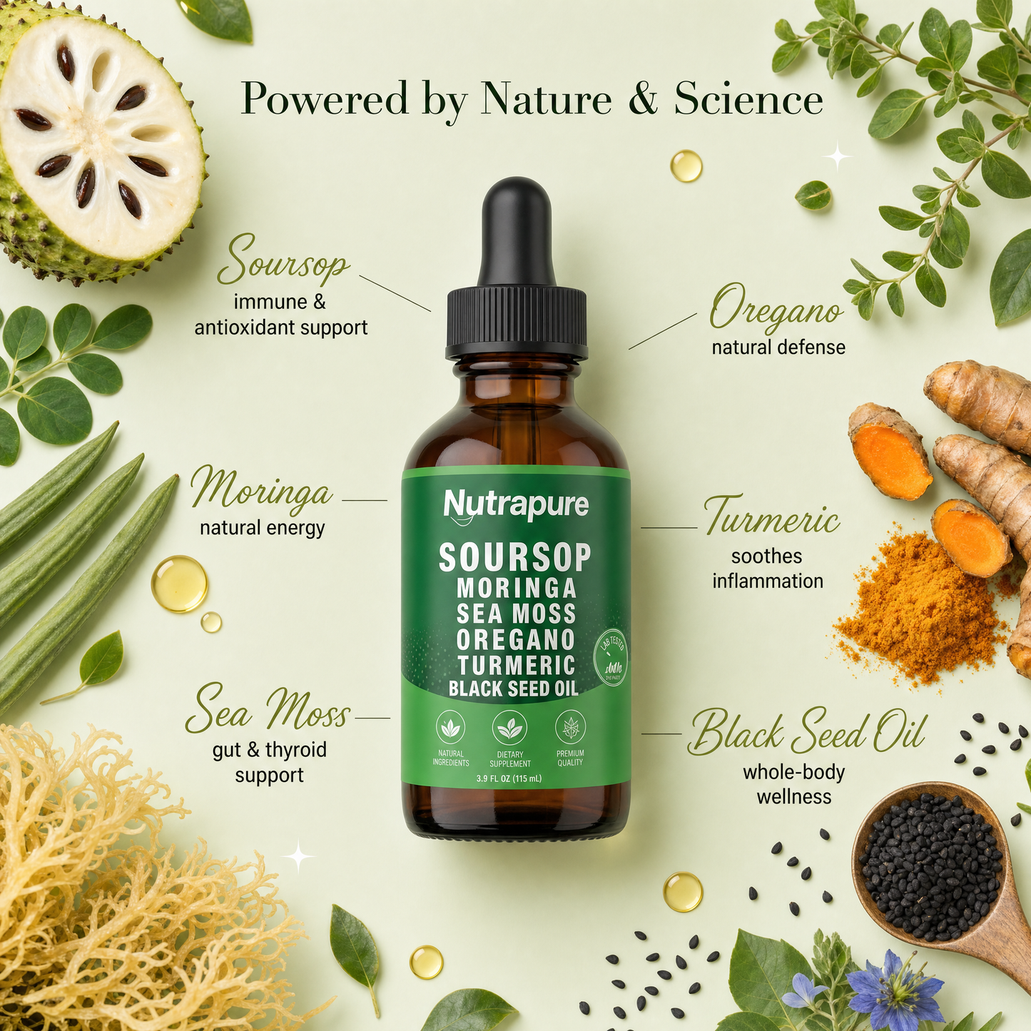 10 in 1 Soursop Liquid Drops