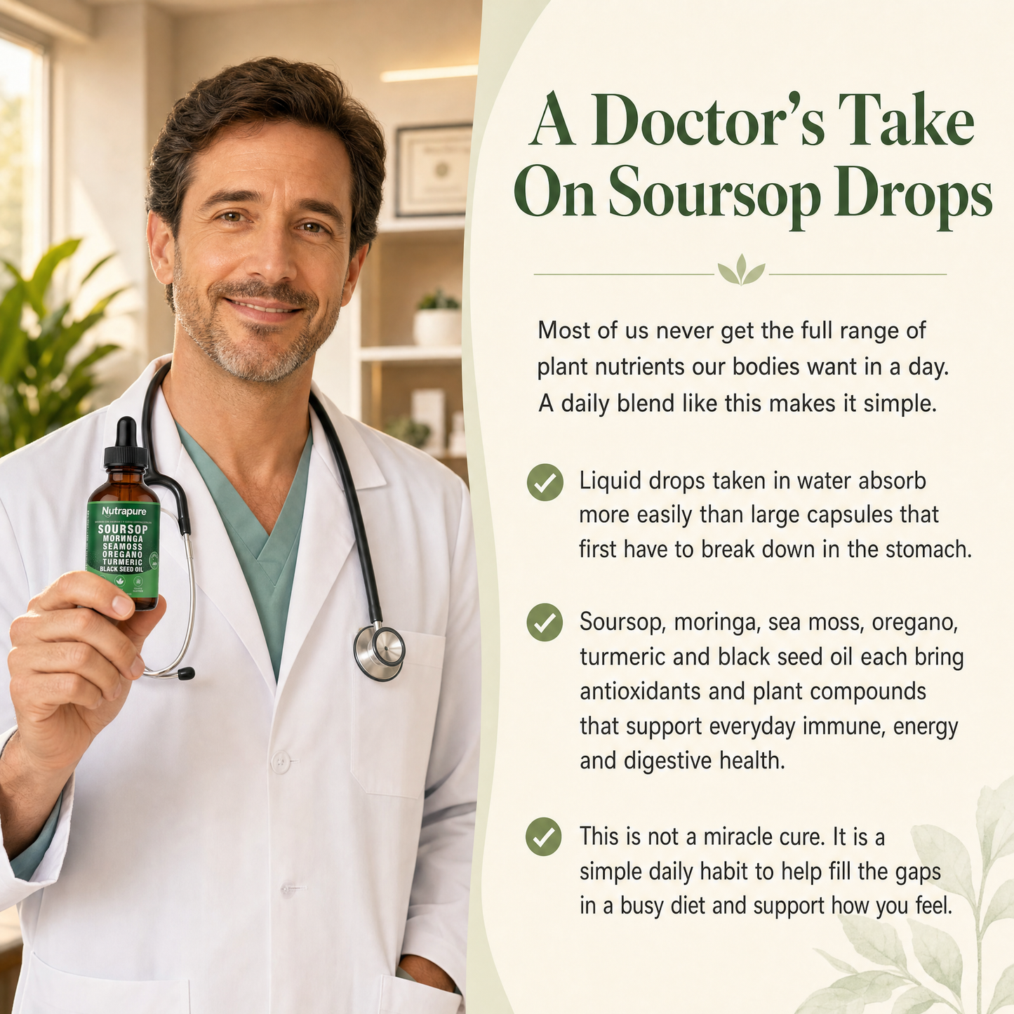 10 in 1 Soursop Liquid Drops