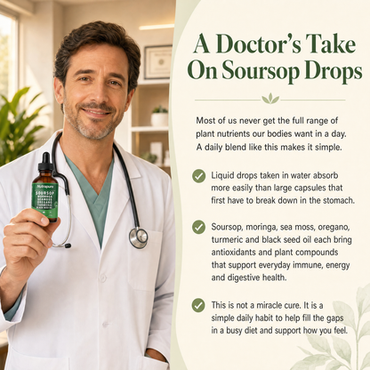 10 in 1 Soursop Liquid Drops