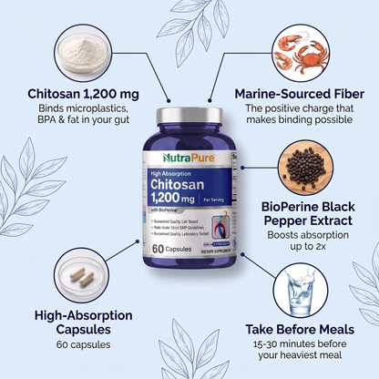 NutraPure Chitosan 1200mg