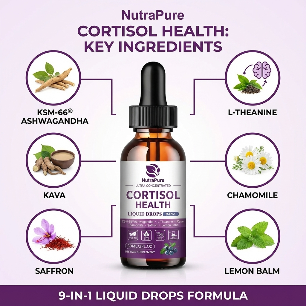 Cortisol Support Liquid Drops
