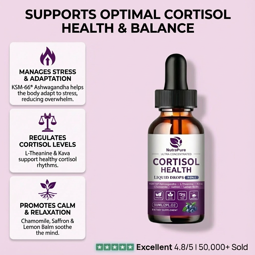 Cortisol Support Liquid Drops